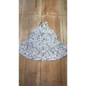 Joie Kids‎ Floral Tiered Dress Baby Toddler Size 3T Button Front